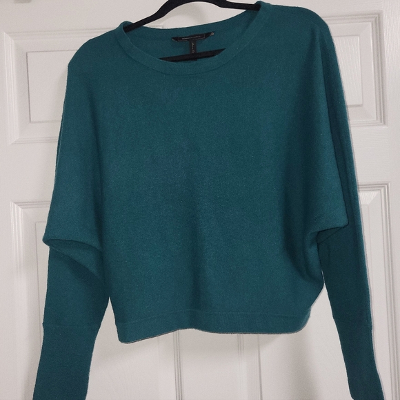BCBGMaxAzria Sweaters - BCBG MAXAZRIA - NWOT - Teal/Jewelgreen - Cashmere/Wool Blend Sweater- Size M